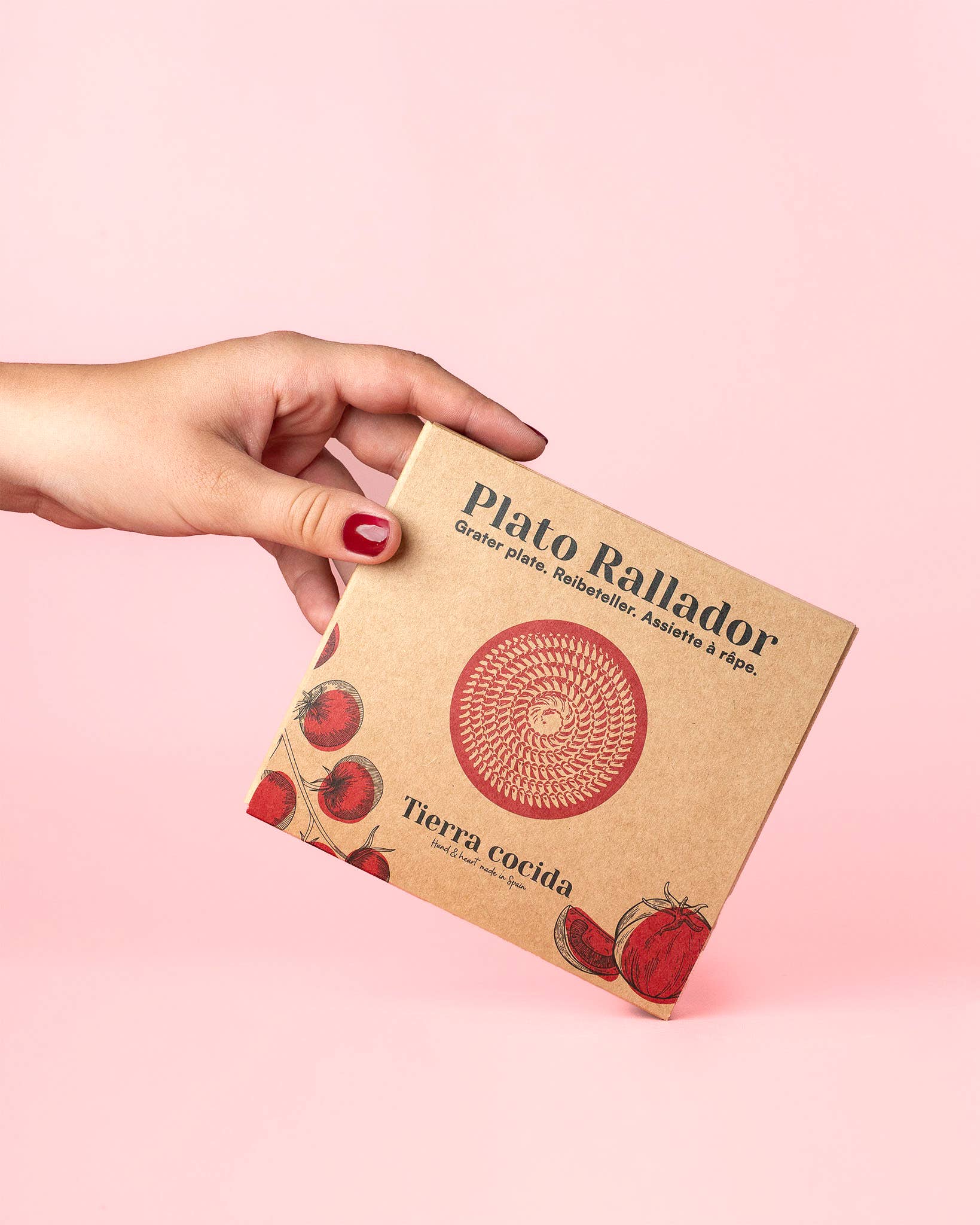 Ceramic Grater Plate | Cinnamon Design Small