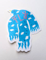 Fly Bird Sticker