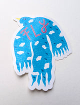 Fly Bird Sticker