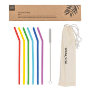 Silicone Drinking Straws | Reusable, BPA Free & Vegan