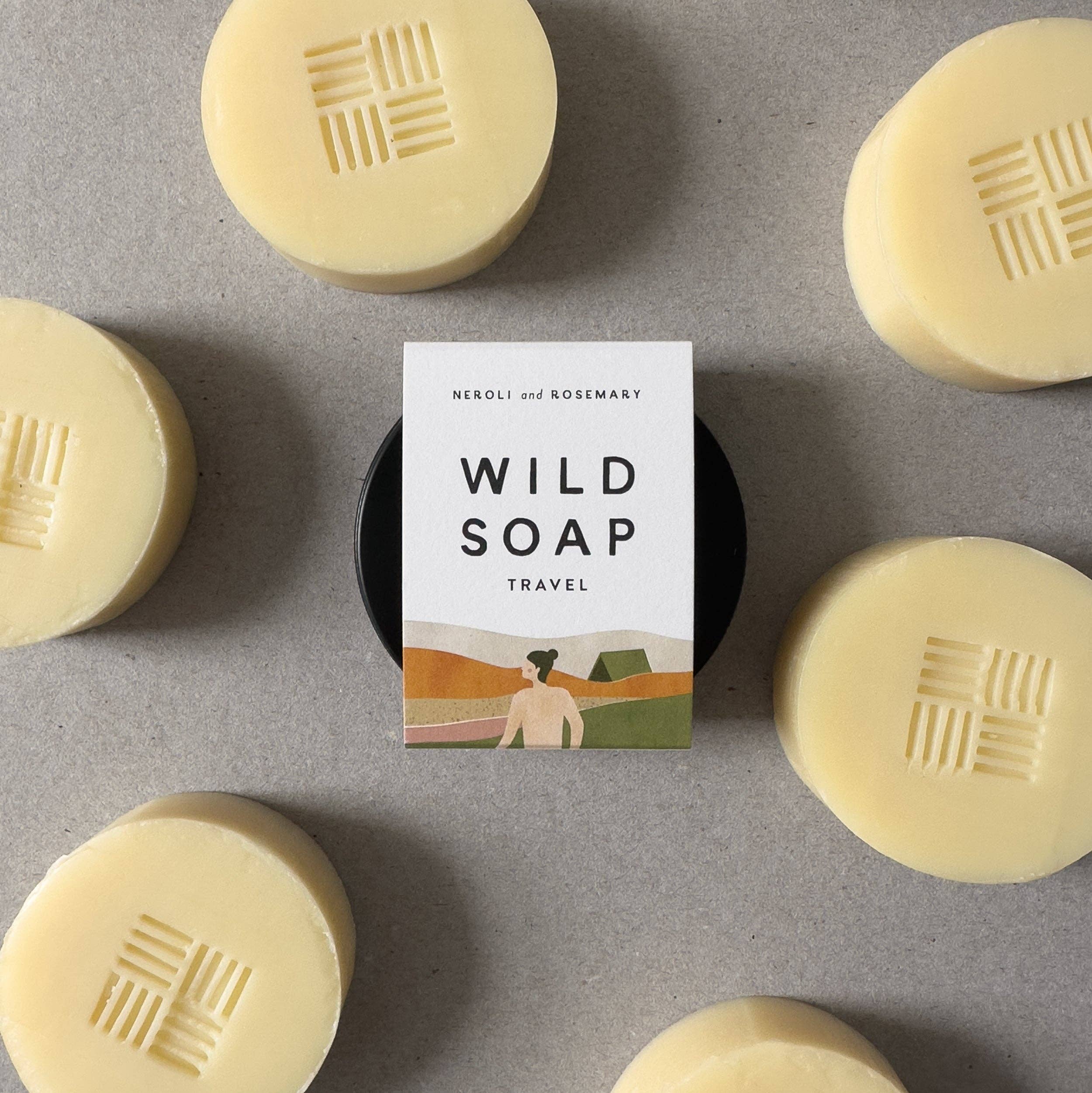 Wild Travel Soap | Neroli & Rosemary
