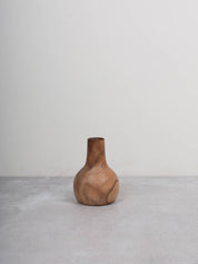 Walnut Wood Mini Vase, Nina: Medium