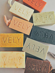 Natural Handmade Soap On A Rope “Black Rose"