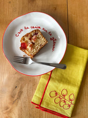 'C'est la cerise sur le gateau' Plate