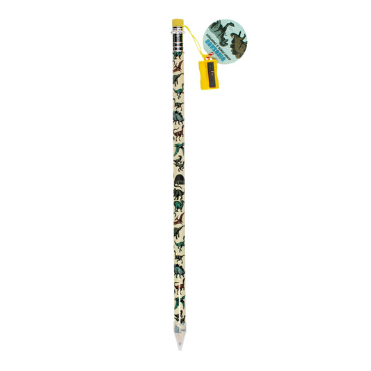 Jumbo pencil with sharpener - Prehistoric Land