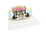 “Staffordshire Dogs” Pop-Up Card