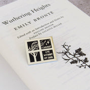 Wuthering Heights Bronte Pin Badge