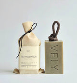 Handmade Soap on a Rope | Sea Meditation, Dead Sea Clay