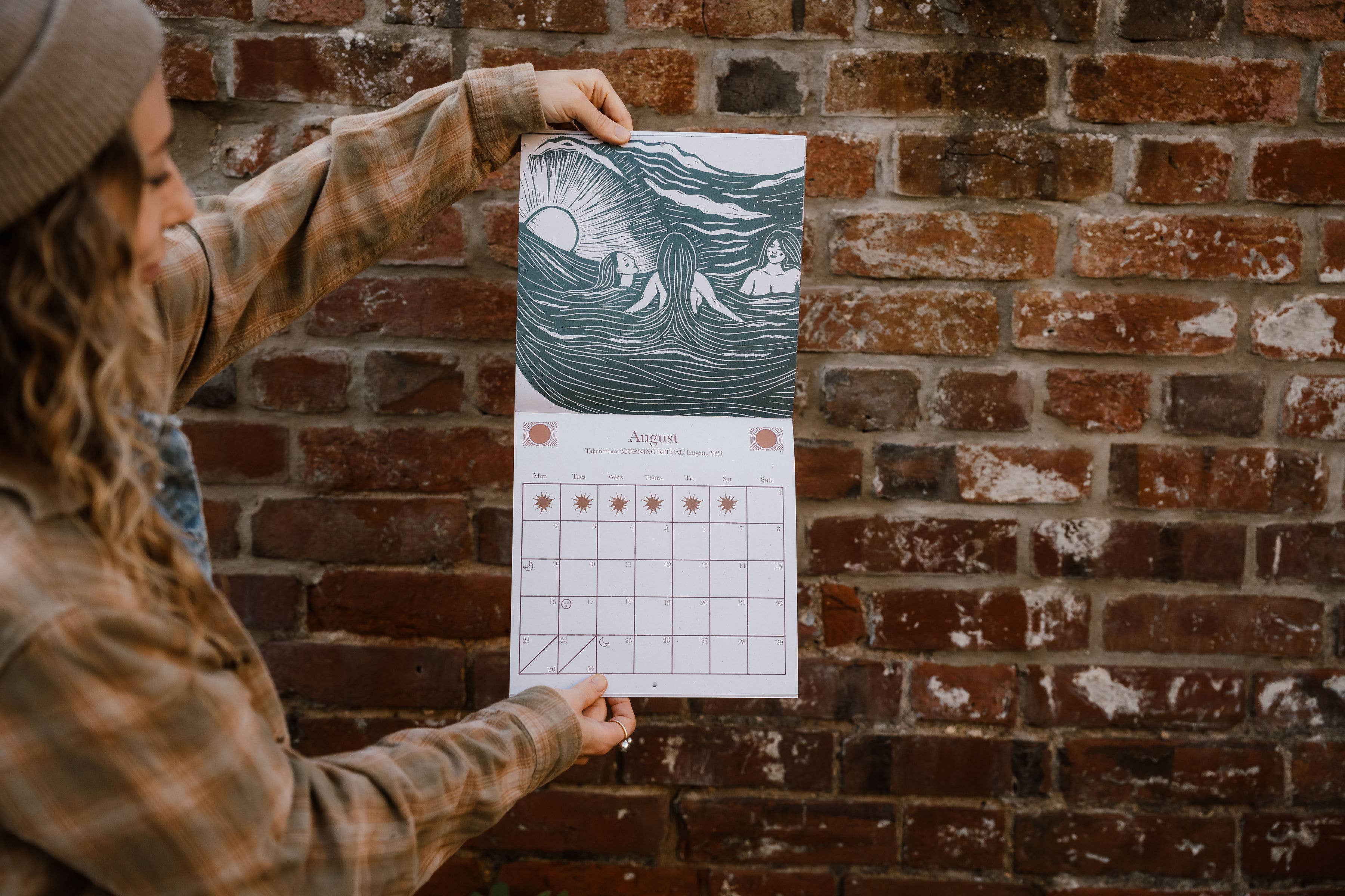Wild Women Linocut Calendar 2027
