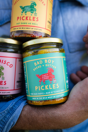 Bad Boy Bread and Butter Cucumber Pickles