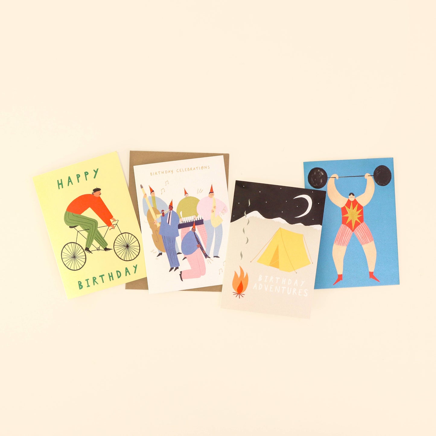Strong Man Greeting Card | Father's Day