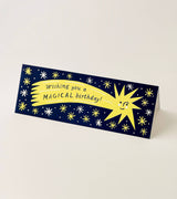 Glow in the Dark Shooting Star Birthday Card