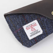 Glasses Case | Blue Harris Tweed