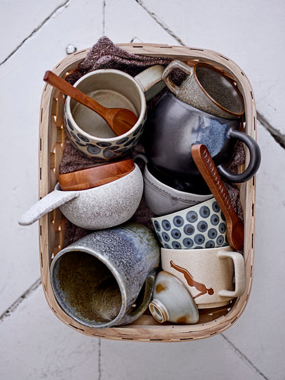 Harlow Stoneware Mug in Brown