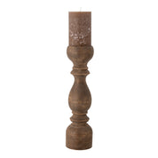 Regine Pedestal Candle Holder in Mango Wood