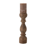 Regine Pedestal Candle Holder in Mango Wood