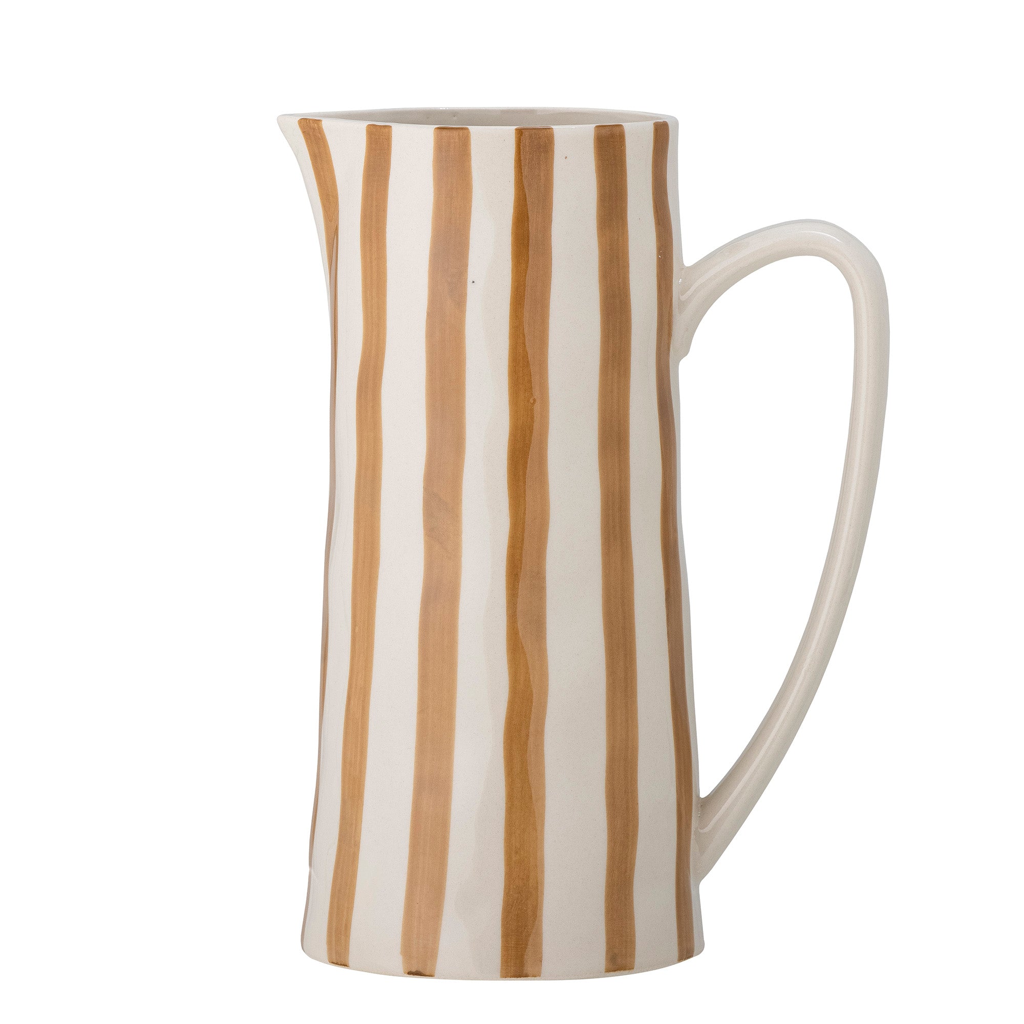Begonia Jug | Brown Stoneware