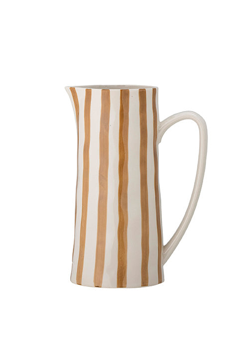Begonia Jug | Brown Stoneware