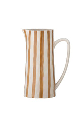 Begonia Jug | Brown Stoneware