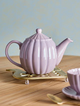 Latina Teapot | Rose Stoneware