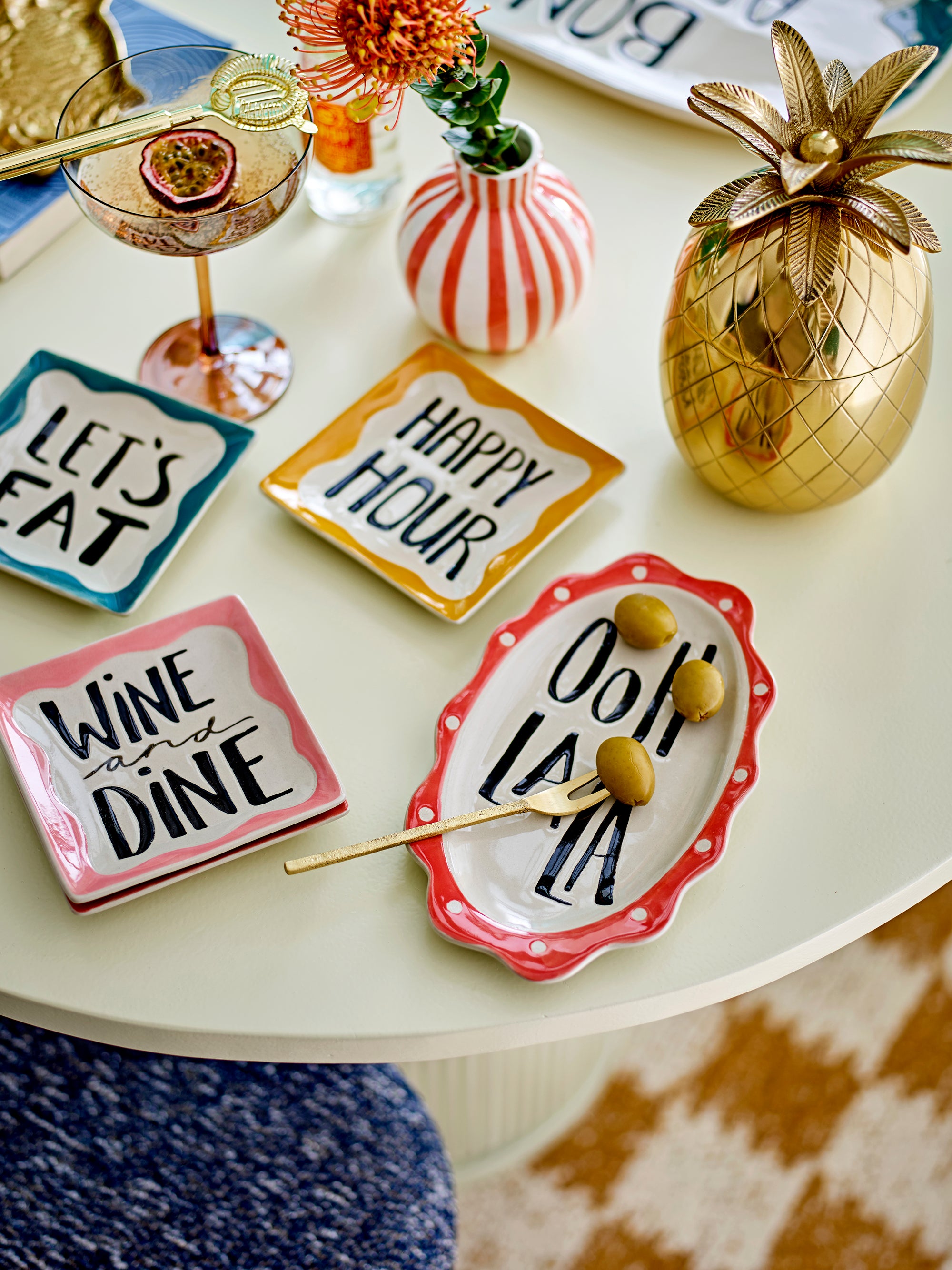 Soline"Ooh La La" Serving Plate | Stoneware