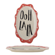Soline"Ooh La La" Serving Plate | Stoneware