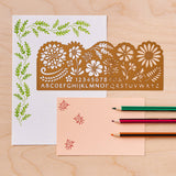 Botanical Stencil | Brass