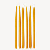 Candles (set of 2) | Taper 45cm | Honey