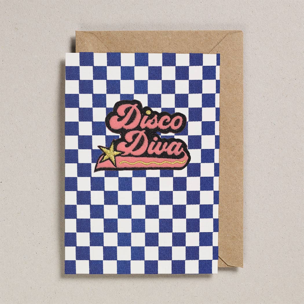 Patch Cards - Disco Diva
