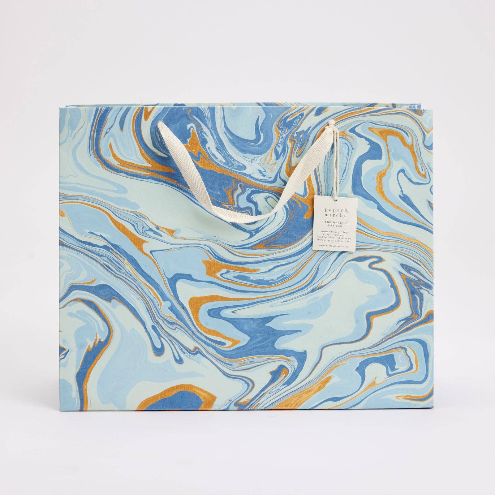 Hand Marbled Gift Bags (Large)