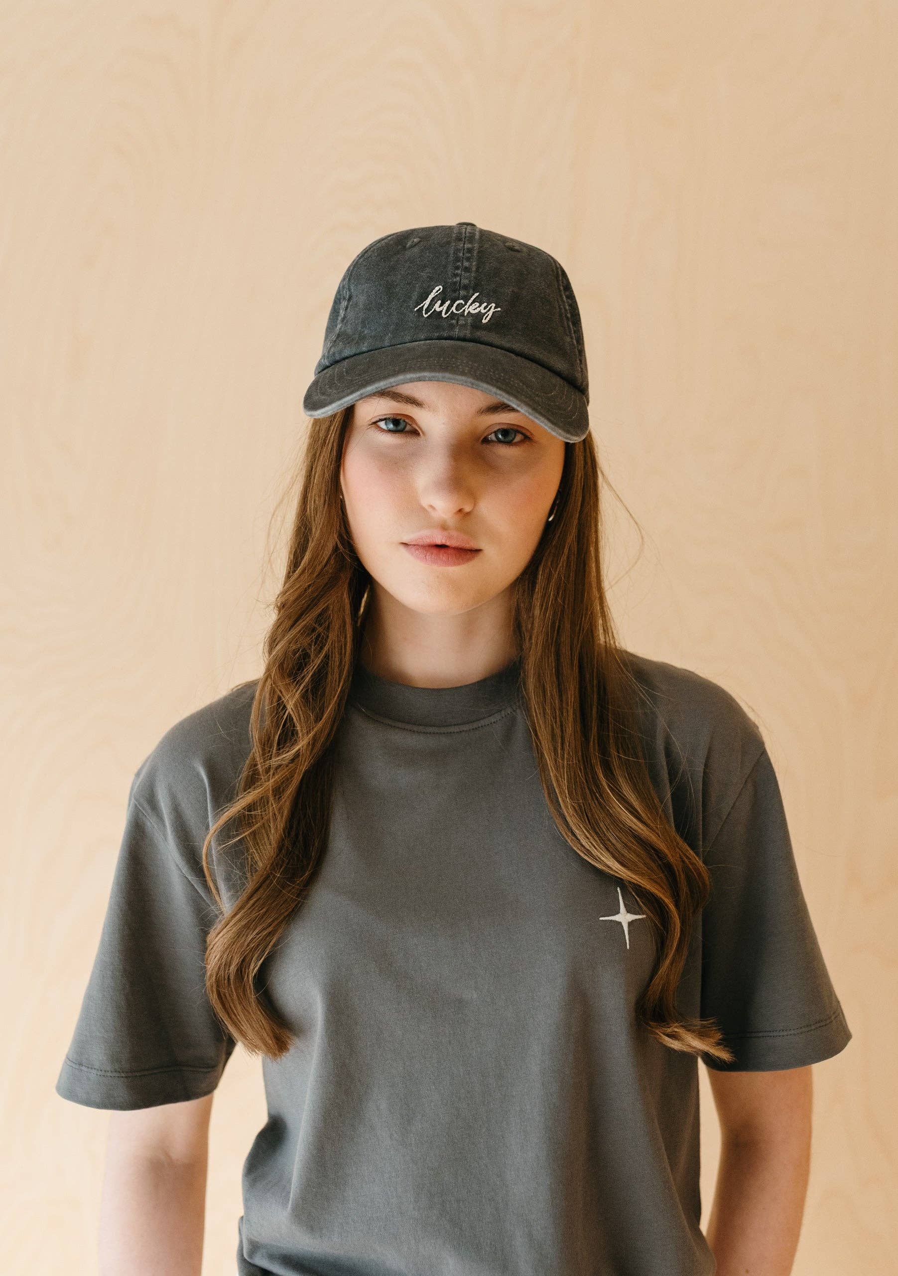 Recycled Cotton Cap in Lucky
