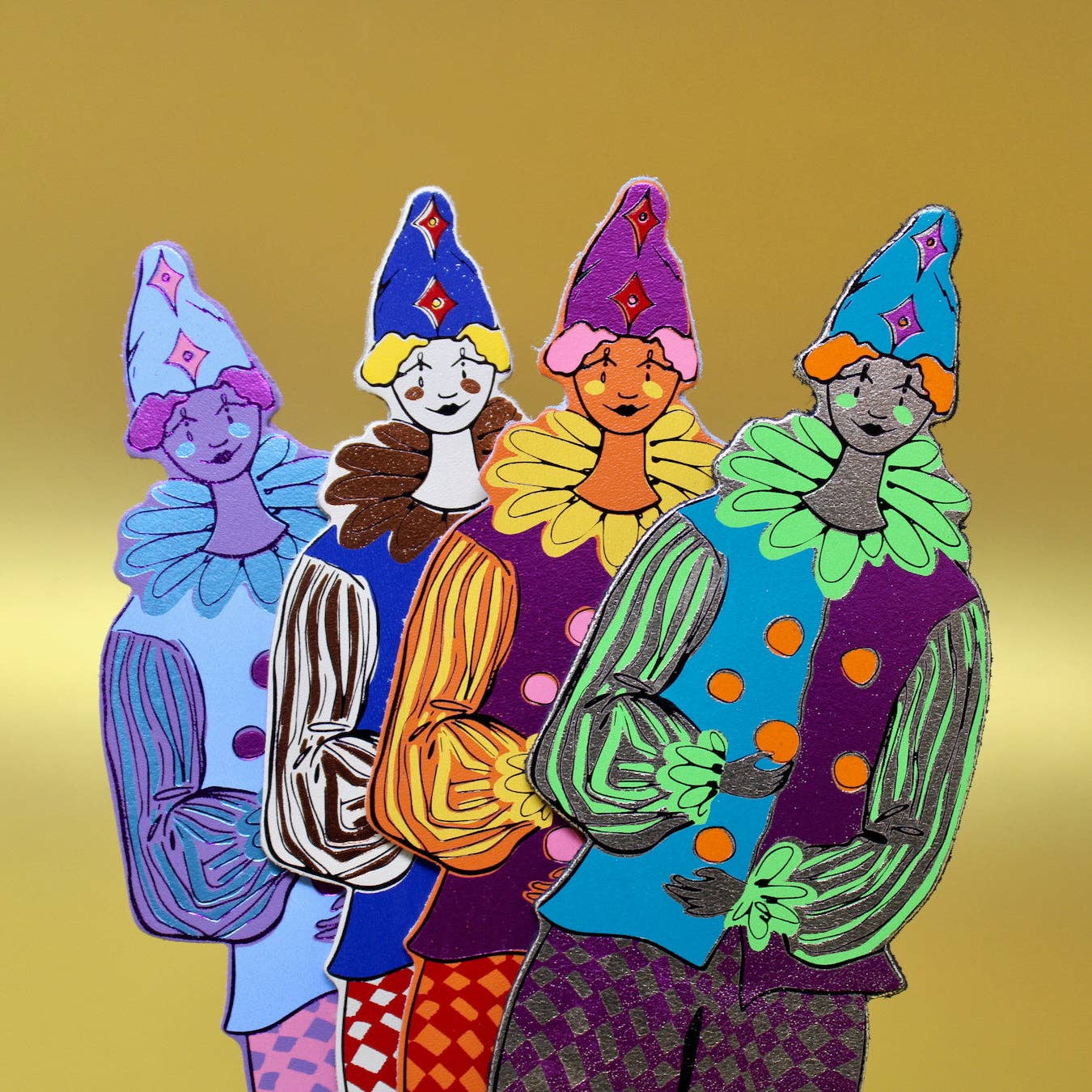 Clown Bookmark