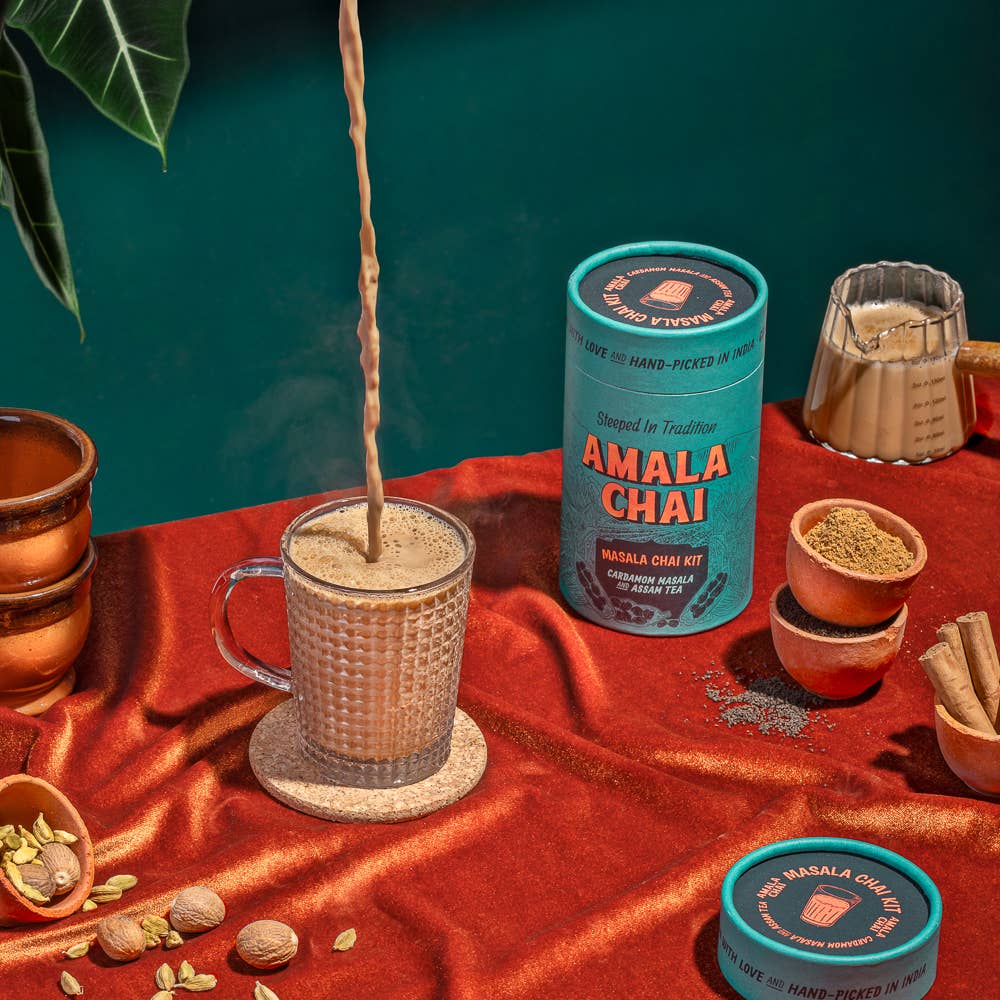 Masala Chai Kit | Cardamom Masala & Assam Tea