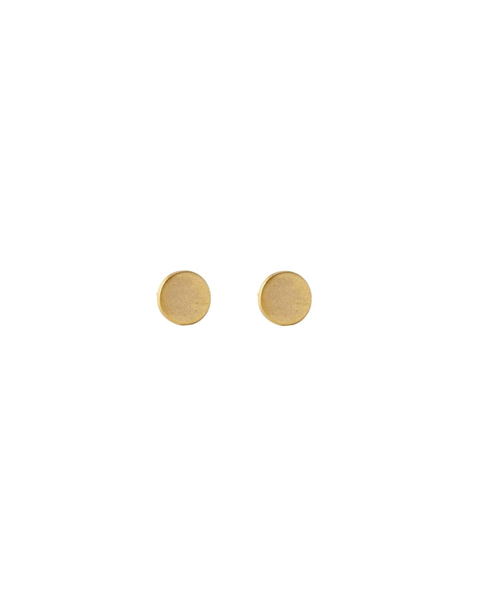 Dansk Copenhagen Tyra sanded post earrings, further view