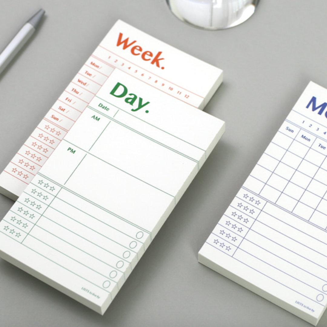 Paperian Lists to Live By memo pad, further view