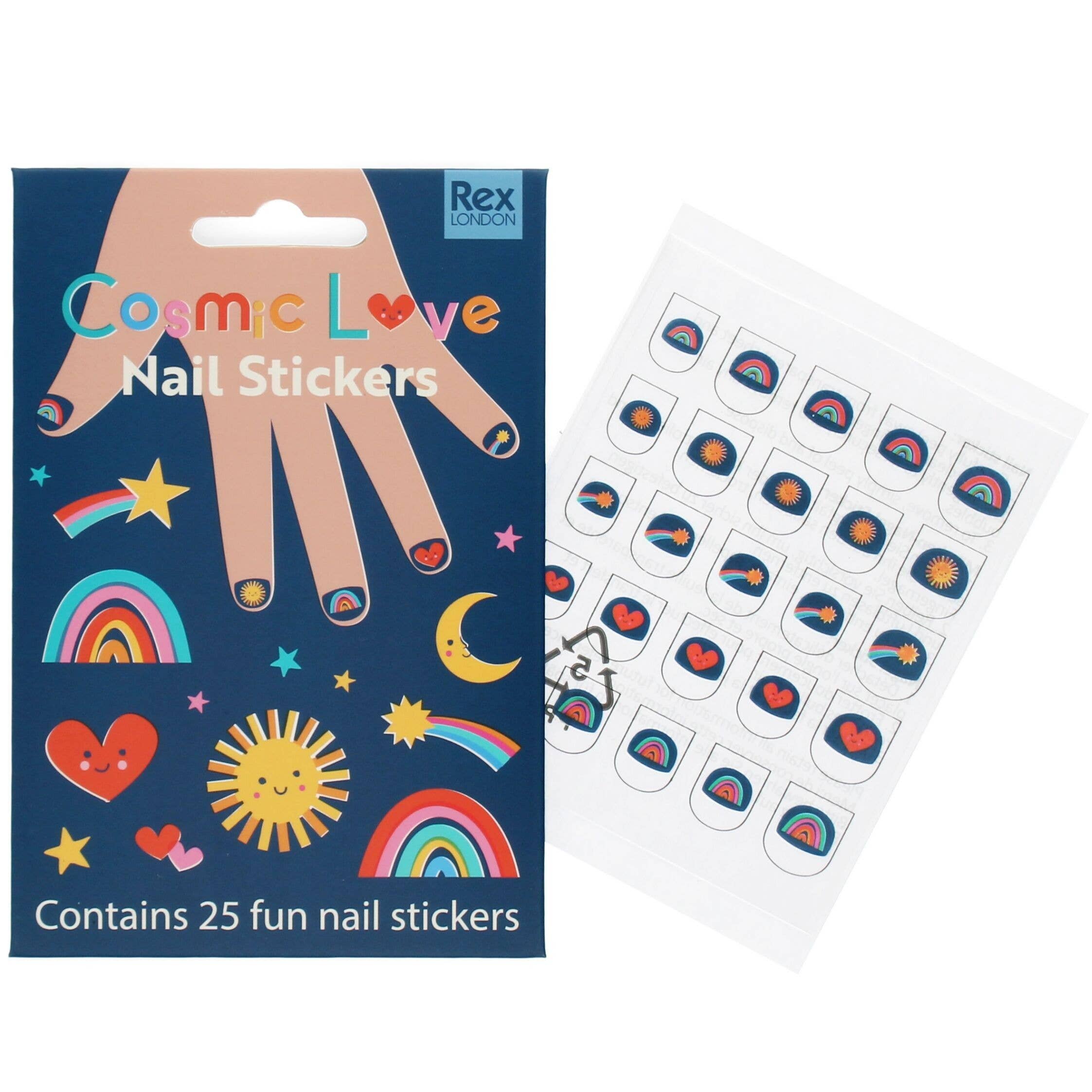 Children's Nail Stickers | Cosmic Love