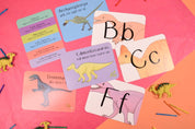 Alphabet of Amazing Dinosaurs Flash Cards