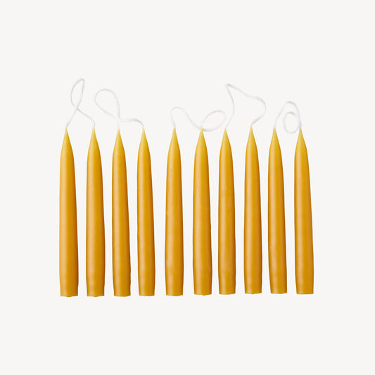 Box of Candles | Mini Taper 12cm | Honey
