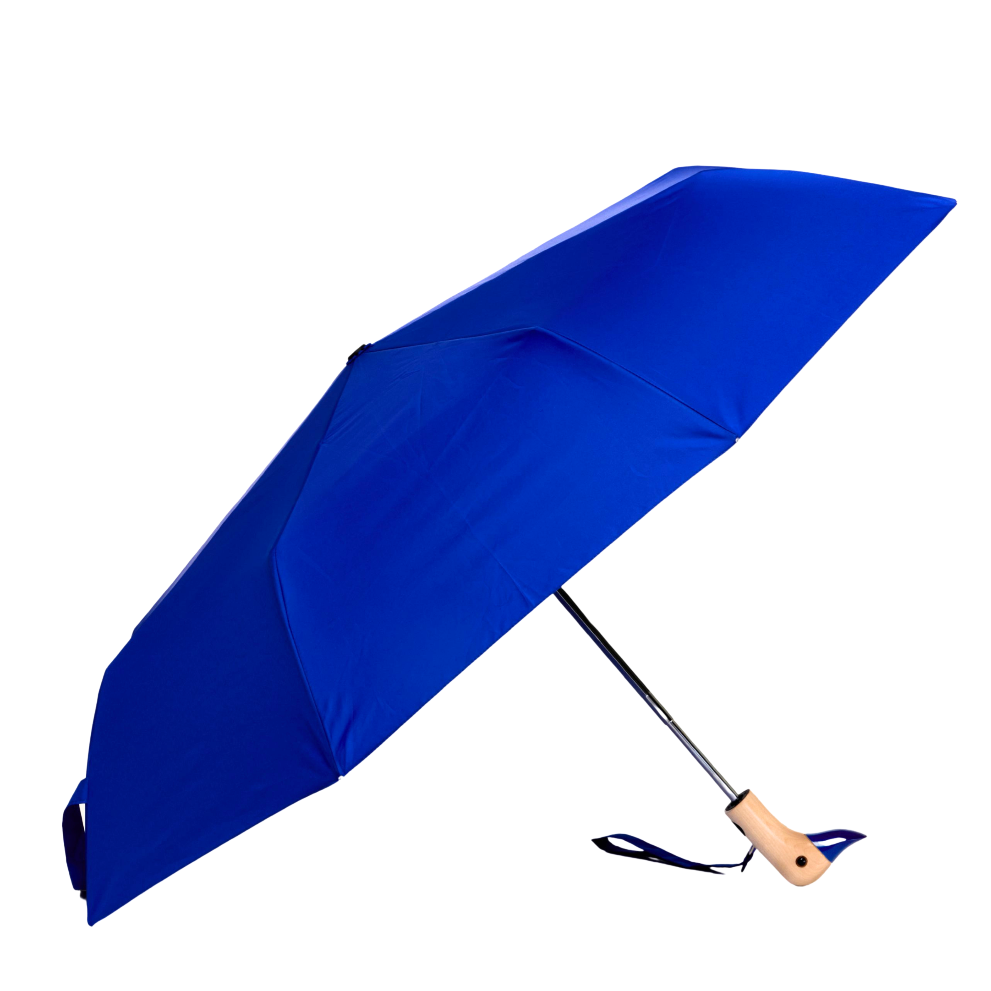 Royal Blue Compact Eco-Friendly Duckhead Umbrella