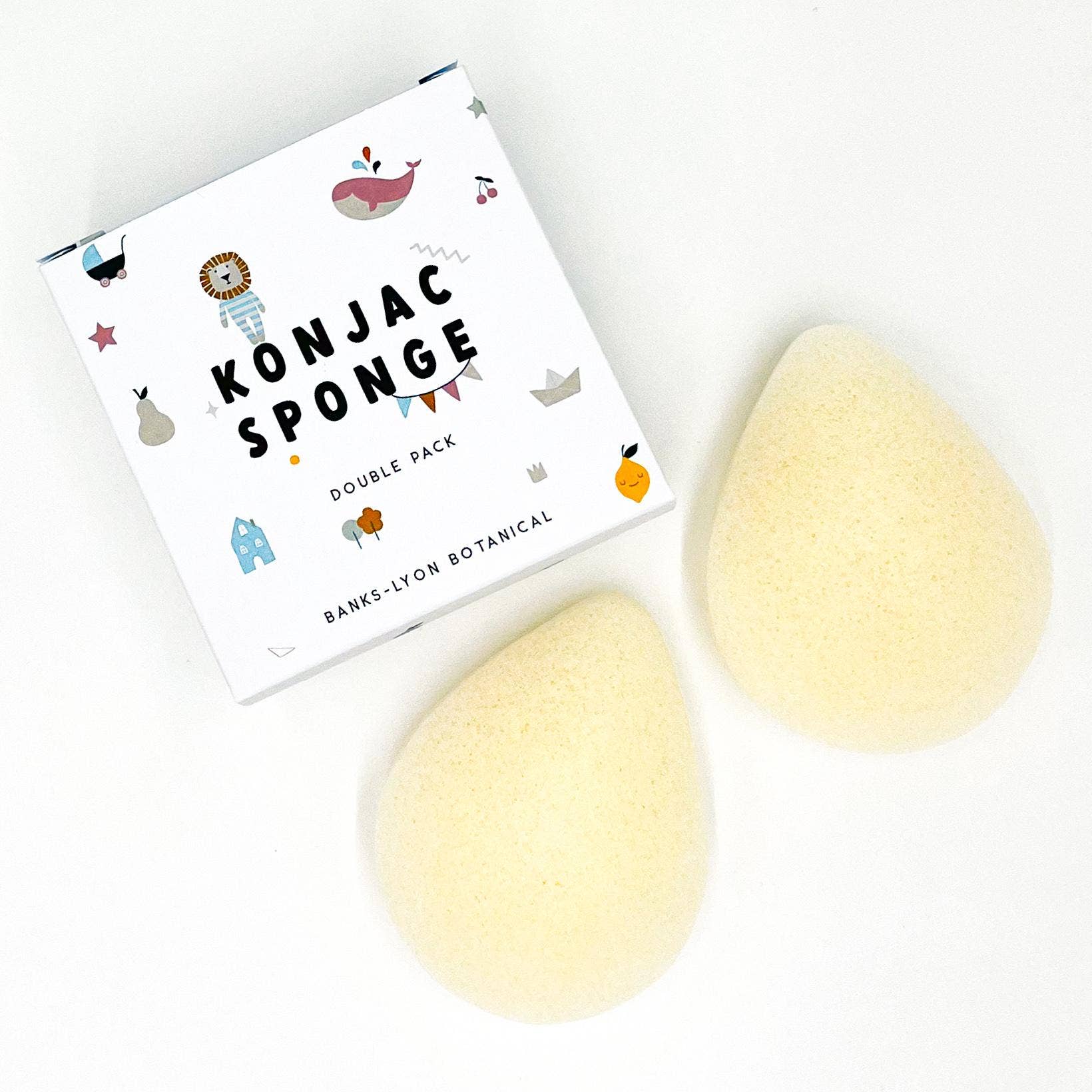 Konjac Sponge | Double Pack