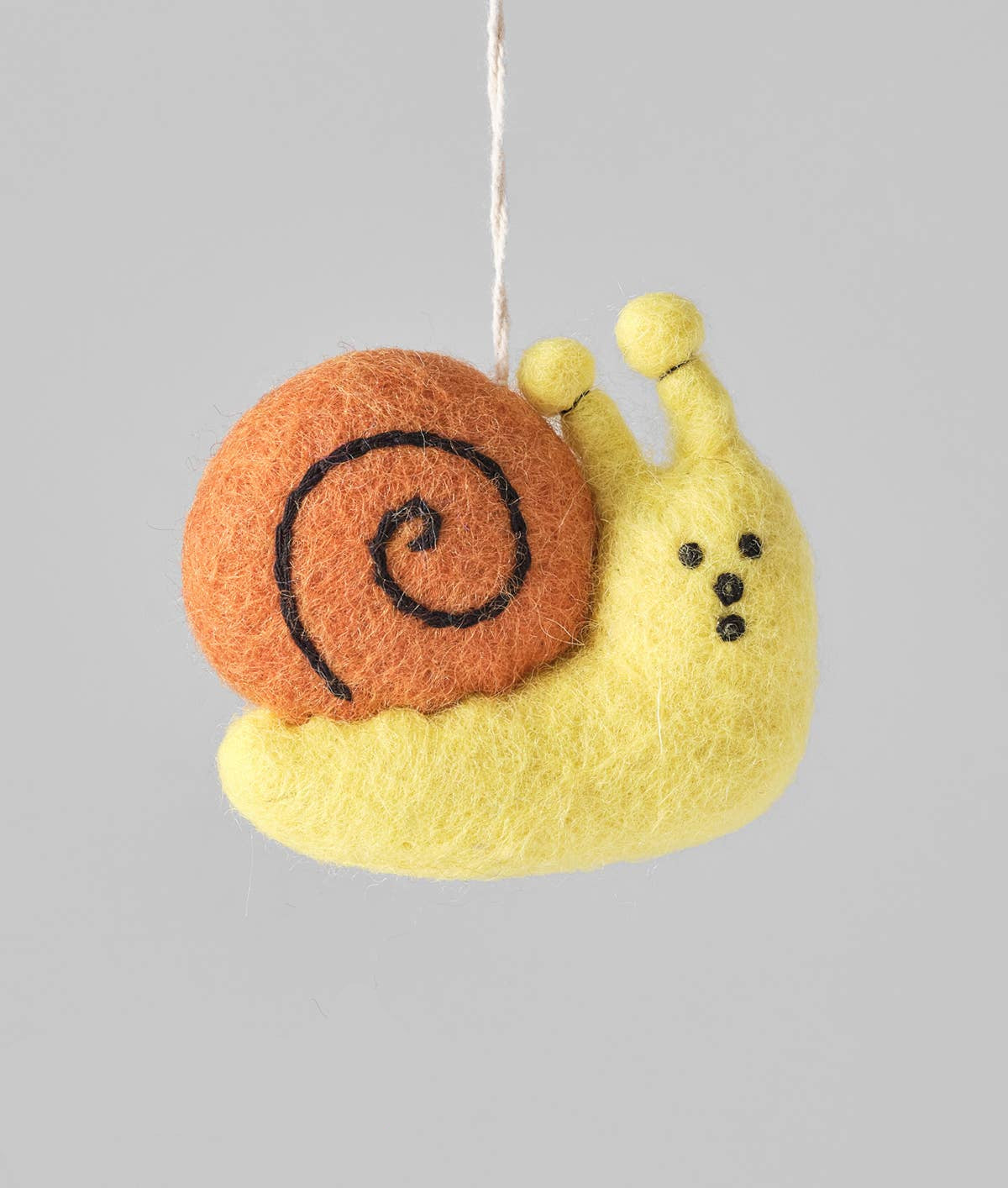Snail Hanging Felt Ornament