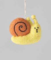Snail Hanging Felt Ornament