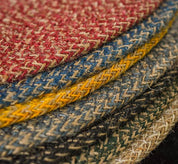 Olive jute placemats by British Colour Standard, further view