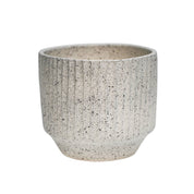 Solento Speckle Planter | Warm Grey