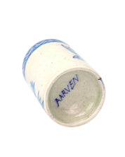 Blue Bird toothbrush holder, further view