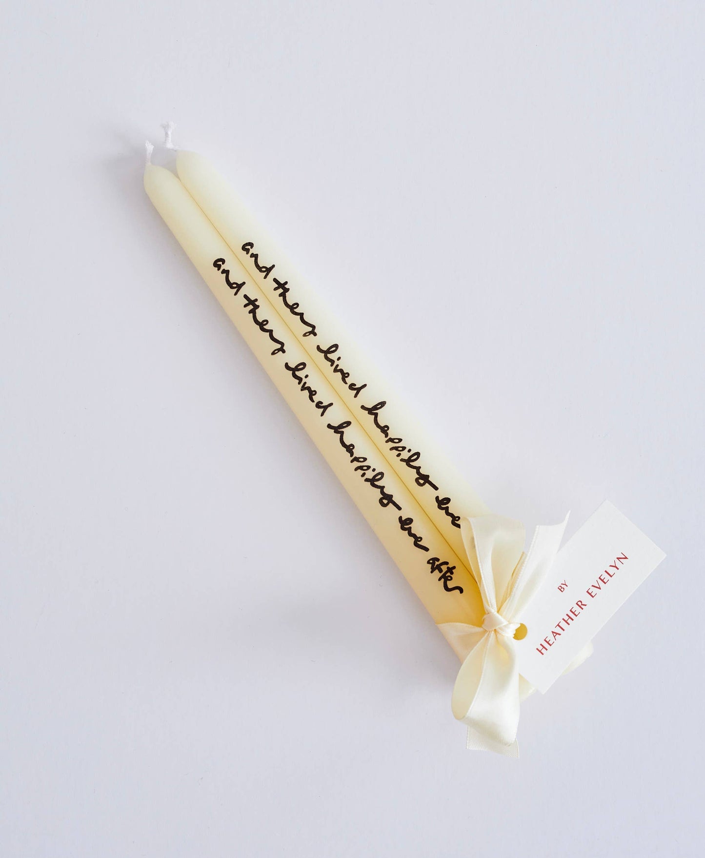 Pair of Candles | 'and they lived happily ever after’