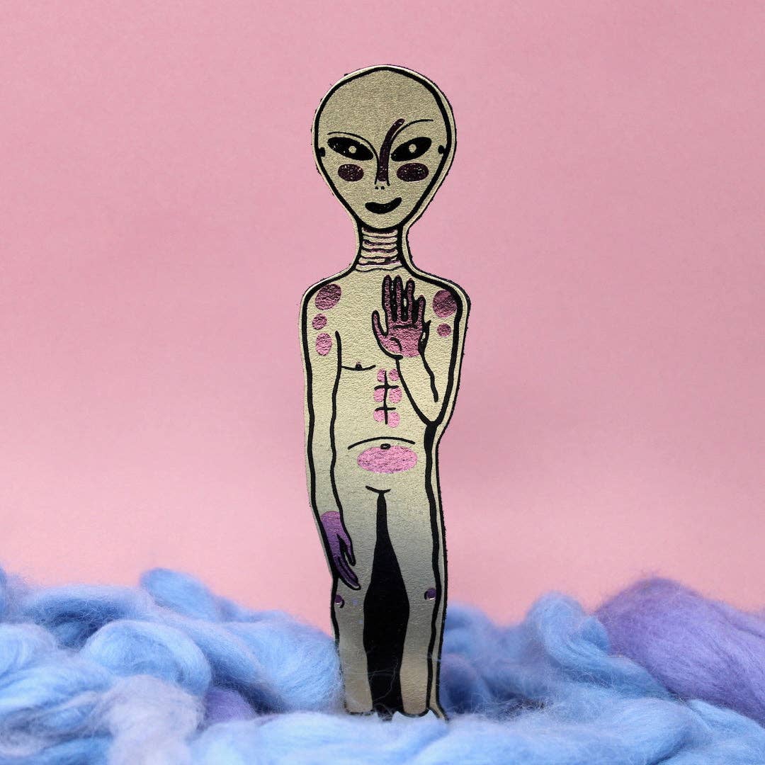 Extra Special Terrestrial | Alien Bookmark