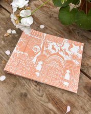 Hand Printed Hardback Photo Album 'Indian Toile’