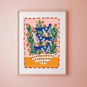 Folk Birds & Flowers | Art Print