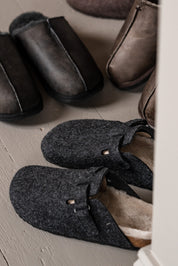 Valdemar Clog Slippers | Asphalt